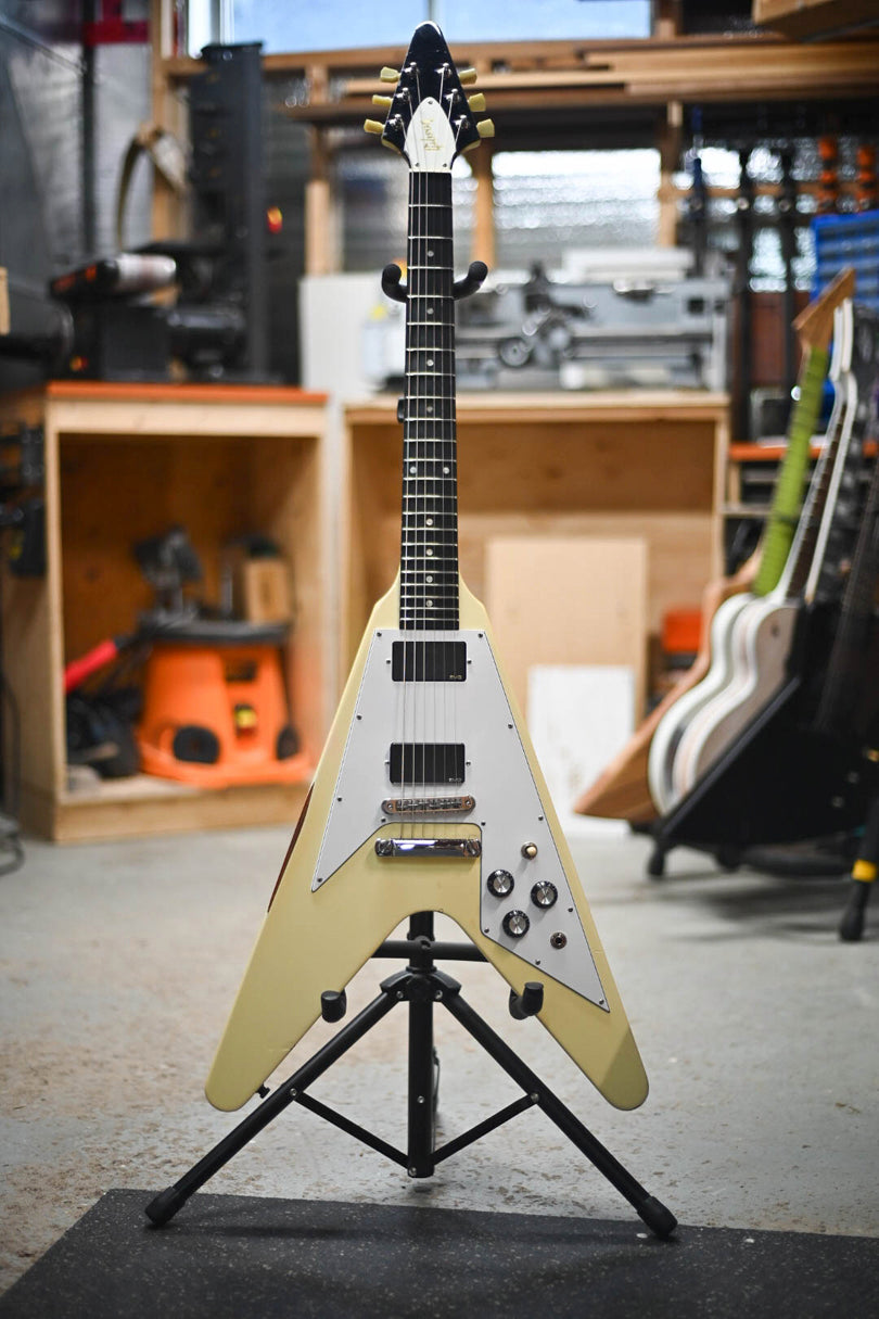 Gibson Flying V 2006 - Olympic White Guitares Perro
