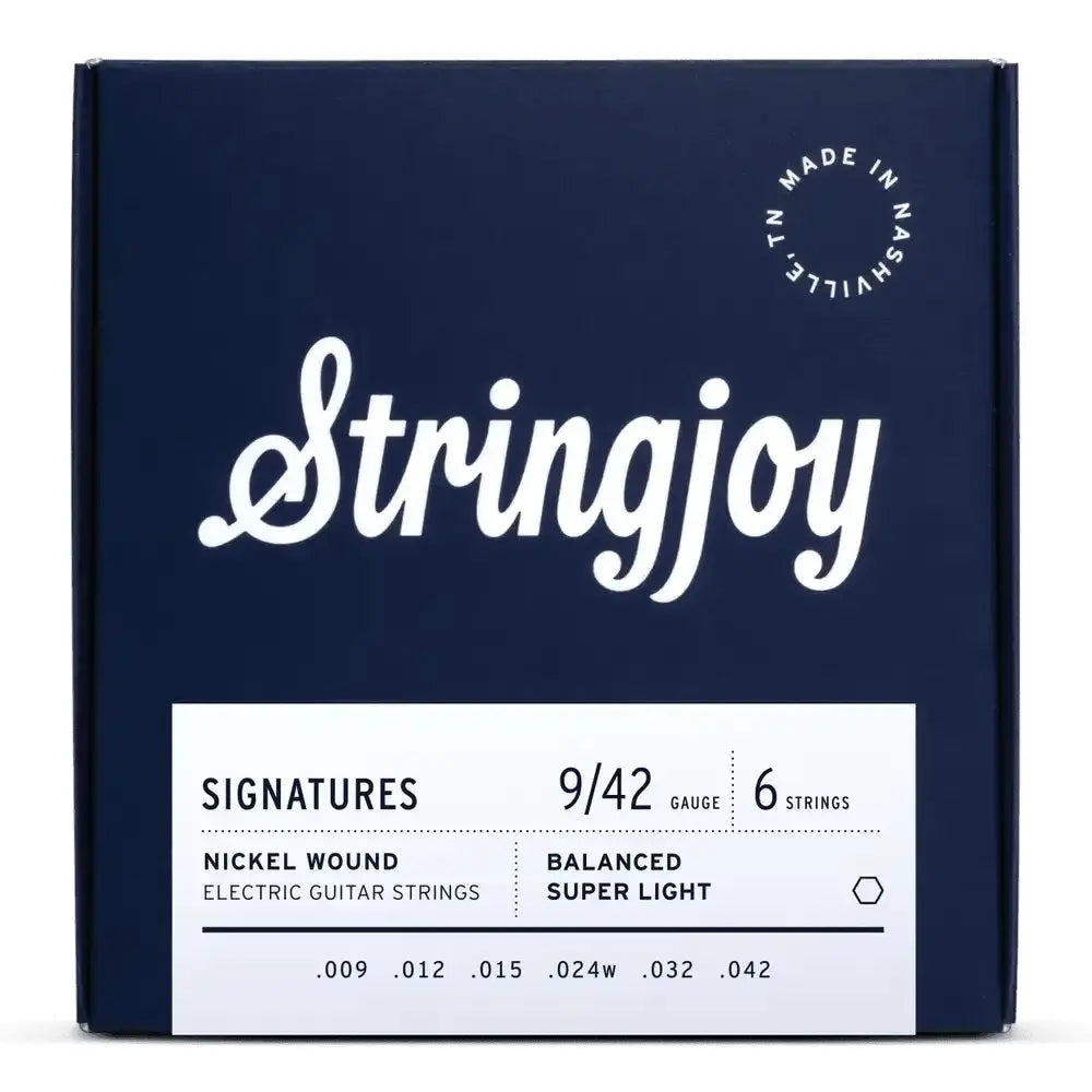 Stringjoy 9-42 Balanced Super Light Gauge Stringjoy