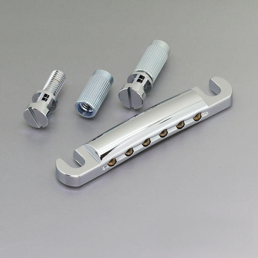 Gotoh GE101A - Aluminum Tailpiece Chrome Guitares Perro
