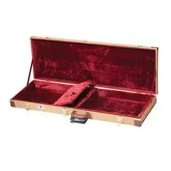 Profile - Étui rigide rectangulaire en tweed pour guitare électrique