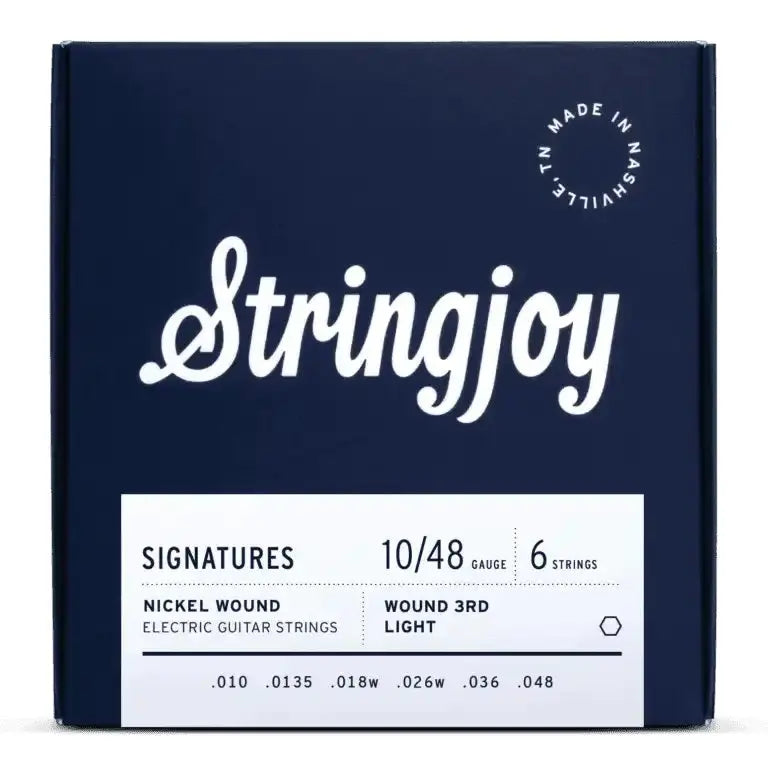 Stringjoy 10-48 Wound 3rd Light Gauge Stringjoy